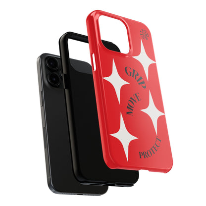 Red Stars iPhone Case – Shine in Style