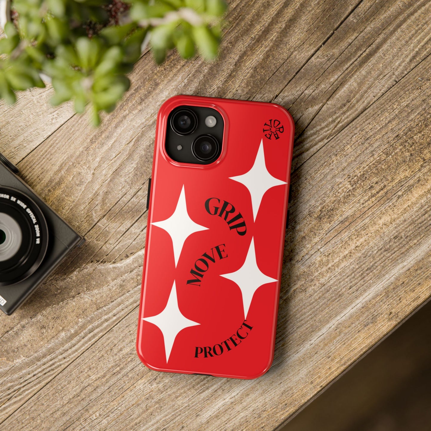 Red Stars iPhone Case – Shine in Style