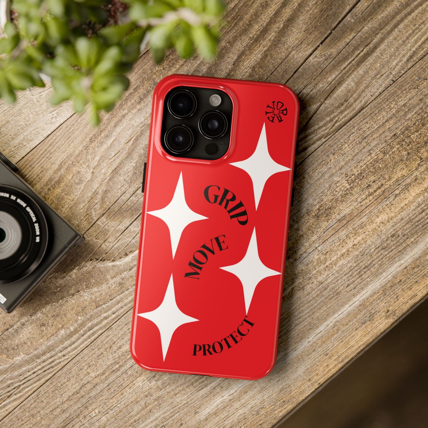 Red Stars iPhone Case – Shine in Style