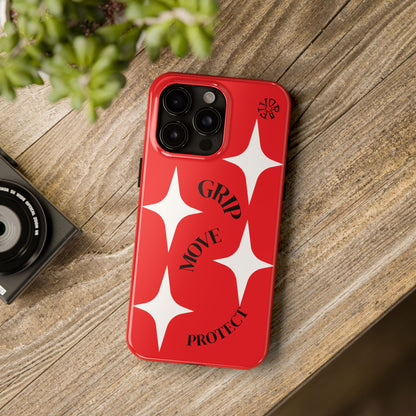 Red Stars iPhone Case – Shine in Style